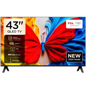TCL 43 Inch S5K QLED 2K Full HD Smart TV | Google TV